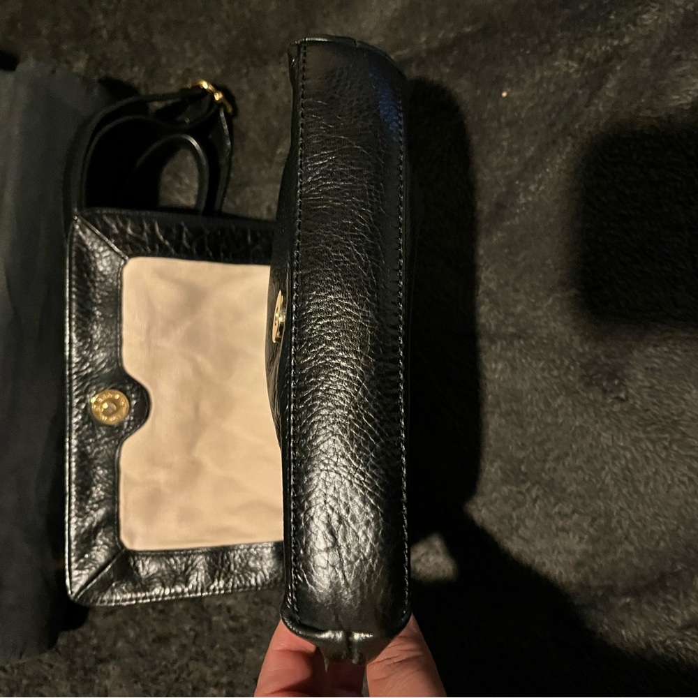 Tory Burch Black leather studded crossbody - Picture 7 of 13